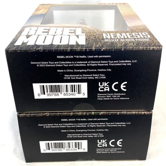 NEW IN BOX Diamond Select Rebel Moon Series 1 Jimmy & Nemesis Two Action Figs. - Picture 5 of 5